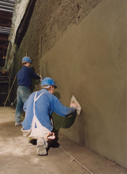 Sprayed Concrete Finishes